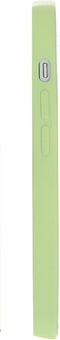 Mobiparts iPhone 12 Mini - Silicone Cover - Soft-touch - Pistache Green