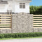 vidaXL - Schanskorven - 5 - st - gewelfd - 200x30x200/220 - cm - ijzer