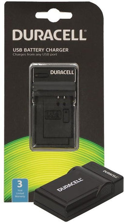 Duracell - Digital Camera Battery Charger - Zwart
