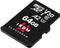 Goodram IRDM M2AA - Micro SD Geheugenkaart 64GB - UHS-I U3 A2 - Leessnelheid tot 170 MB/s