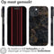 iMoshion Hoesje Geschikt voor iPhone 15 Hoesje Siliconen - iMoshion Design hoesje - Zwart / Black Marble Transparent