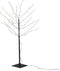 J-Line decoratie boom Kaal - metaal - zwart - LED lichtjes