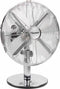Bestron DFT35CH - Tafelventilator - Zwenkfunctie 3 snelheden - Chroom