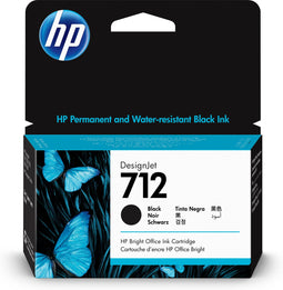 HP 712 - Inktcartridge - Origineel - Zwart