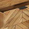 vidaXL - Console - Tafel - 90x35x80 - cm - Massief - Acaciahout