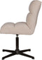 PTMD Milan Dining Chair Swivel Cream
