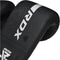 RDX F6 - Bokszakmitts - Slijtvast en demping - Mat zwart met wit