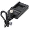 USB Oplader - Compatibel met Olympus Li-50B D-Li92 DB-100 VW-VBX090 Sony NP-150 - Micro USB - Zwart