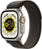Apple Watch Ultra - Smartwatch - Titanium bandje - Grijs/Zwart