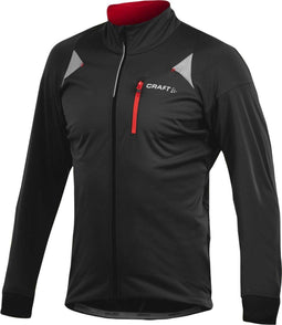 Craft Performance Storm - Fietsjack - Warm en winddicht - Zwart (Maat S)
