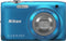 Nikon Coolpix S3100 - Compactcamera - 14 Megapixel - 5x zoom - Blauw