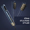 BaByliss AS6550E - 3-in-1 Wet to Dry Air Wand Föhn - Drogen Stylen Volume - Midnight Blue