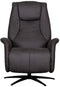 LABEL51 Stockholm Fauteuil - Grijs - Stof - One Size - -