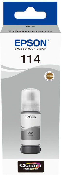 Epson EcoTank 114 - Inktfles Normaal rendement 70 ml - Grijs