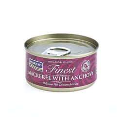 Kattenvoer FISH4DOGS Mackerel with anchovy Vis 70 g