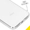 Accezz Clear Backcover iPhone Xs / X - Soft case - Schokbestendig - Transparant