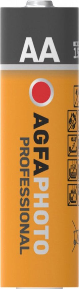 AgfaPhoto 110-853482 - AA Wegwerpbatterij 1,5 V - Geel (10 stuks)