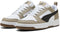 PUMA Rebound v6 Low - Unisex Sneakers - SoftFOAM+ - PUMA White-PUMA Black-Ice Coffee