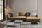 Tower living nottingham 2,5-al + chaise r - adore 015 yellow orange