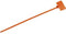 TRU COMPONENTS TC-6646452 Kabelmarkering Markeringsvlak: 20 x 13 mm Oranje 100 stuk(s)