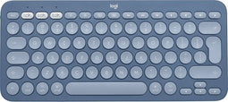 Logitech K380 - Draadloos Toetsenbord - Bluetooth - Qwerty US - Blauw