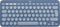 Logitech K380 - Draadloos Toetsenbord - Bluetooth - Qwerty US - Blauw