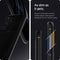 Spigen ACS02349 - Back Cover - Rugged Armor - Zwart
