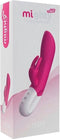 Mighty Rabbit vibrator van Liebe Kersen rood roze | oplaadbaar