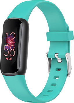 imoshion Siliconen bandje - Geschikt voor Fitbit Luxe - Turquoise - One Size