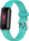 imoshion Siliconen bandje - Geschikt voor Fitbit Luxe - Turquoise - One Size