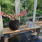 Mica Decorations jimmy bloempot vierkant lichtgrijs - 21x21x20,5