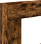 vidaXL - Haardombouw - 81x18x82 - cm - bewerkt - hout - gerookt - eikenkleurig