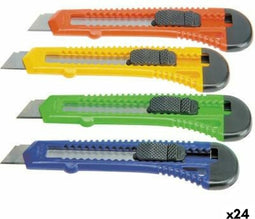 Cutter Bat 18 mm Multicolour (24 Stuks)