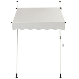 Coast Telescopische Luifel - Waterdicht - Verstelbare Hoogte 190-300 cm - Beige