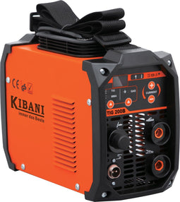 Kibani Elektrisch Lasapparaat – Tot 200A – TIG/MMA Uitgerust Met HF-Ontsteking – Incl. Laskap, Beitel & Opbergtas