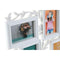 Fotolijsten DKD Home Decor Kristal Wit PP Stads (52,5 x 2 x 35 cm) (2 Stuks)