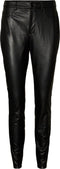 NOISY MAY NMELLY HW PU PANTS - Imitatieleren broek - High rise - Maat L