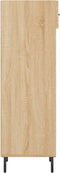 vidaXL - Schoenenkast - 30x35x105 - cm - bewerkt - hout - sonoma - eikenkleurig