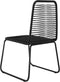 vidaXL - Tuinstoelen - 4 - st - poly - rattan - zwart