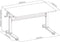 Kinderbureau - ergonomisch hoogteverstelbaar - 100 cm x 60 cm