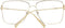 Tods TO5281 56030 bril zonder sterke - Dames - Goudkleurig