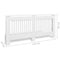 vidaXL Radiatorombouw 2 st 172 cm MDF wit