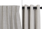 Outspot Luxe Geweven Verduisteringsgordijn met Haken en Ringen - Beige - 150 x 260 cm