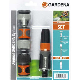 GARDENA 4delige Tuinslang aansluitingen set - Plantenspuit - Zwart