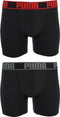 PUMA Active Style Boxershort - 2-pack - Zwart - Maat M