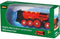 BRIO 33592 - Rode locomotief op batterijen - Met knoppen en geluid (2 stuks)