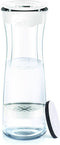 BRITA Waterfilterkaraf - 1,3L - incl. 1 MicroDisc filter - vermindert PFAS chloor herbiciden pesticiden - zachtgrijs