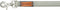 Be Nordic Leren Riem Licht grijs M-L