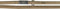 Be Nordic Verstelbare Leren Riem Zand XS-S