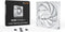 be quiet! Pure Wings 3 White 140mm PWM high-speed, 140x140x25, 1800 rpm, 30,5 dB, 72,2 cfm, 2,44 mm/H20 4 pin PWM BL113